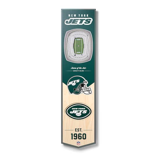 3D StadiumView 8" x 32" Banner By Youthefan in New York Jets | Michaels®